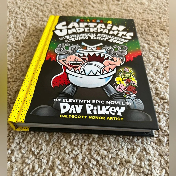 NEW - CAPTAIN UNDERPANTS and The Tyrannical Retaliation of the Turbo Toilet 2000 - Picture 5 of 7